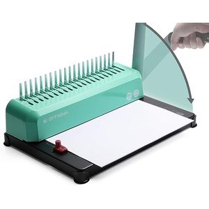 Binding Machine 21-Hole 450 Sheets Paper, Comb Punch Binder For Letter Sz A4/A5